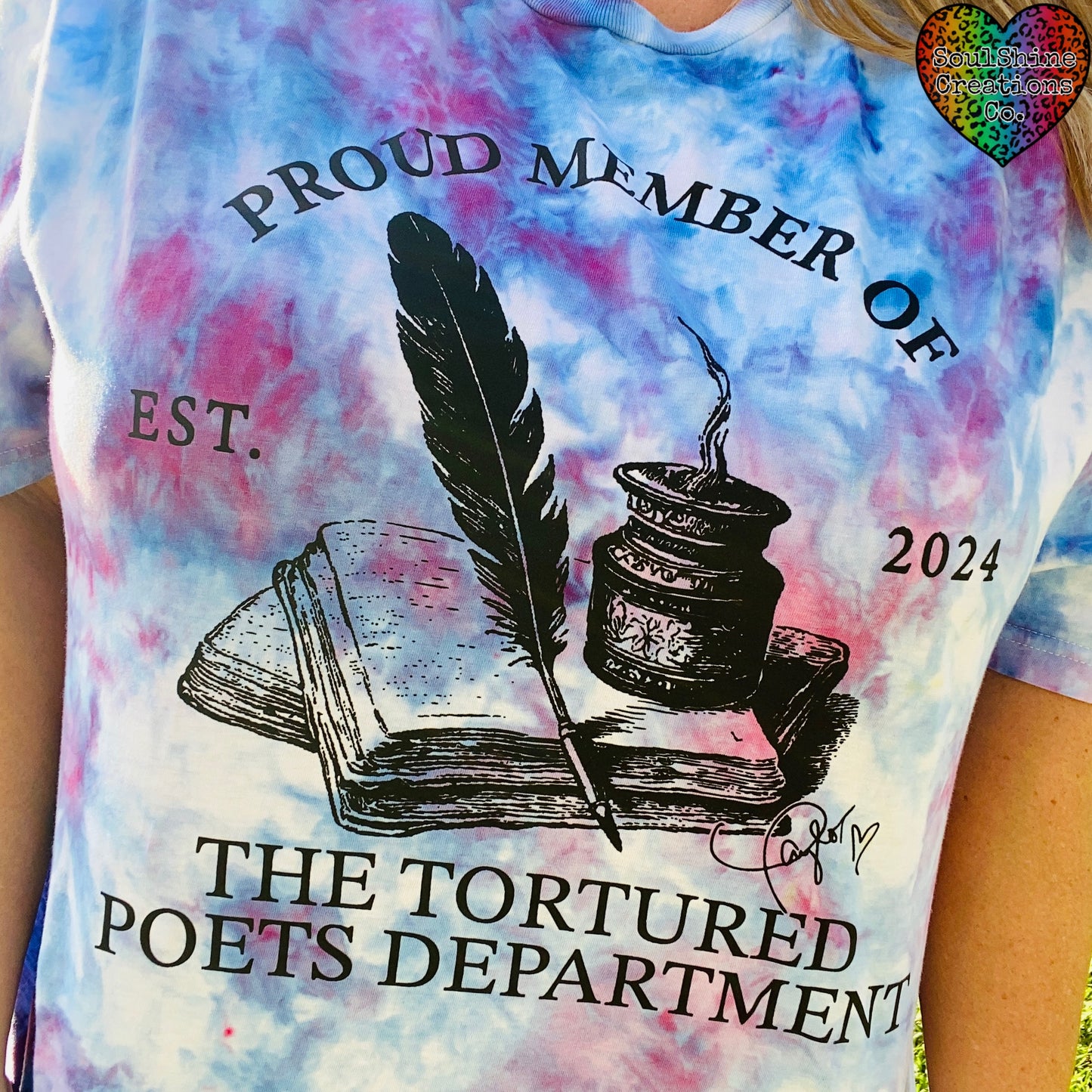 Proud Member of the Tortured Poets Dept Tie Dye