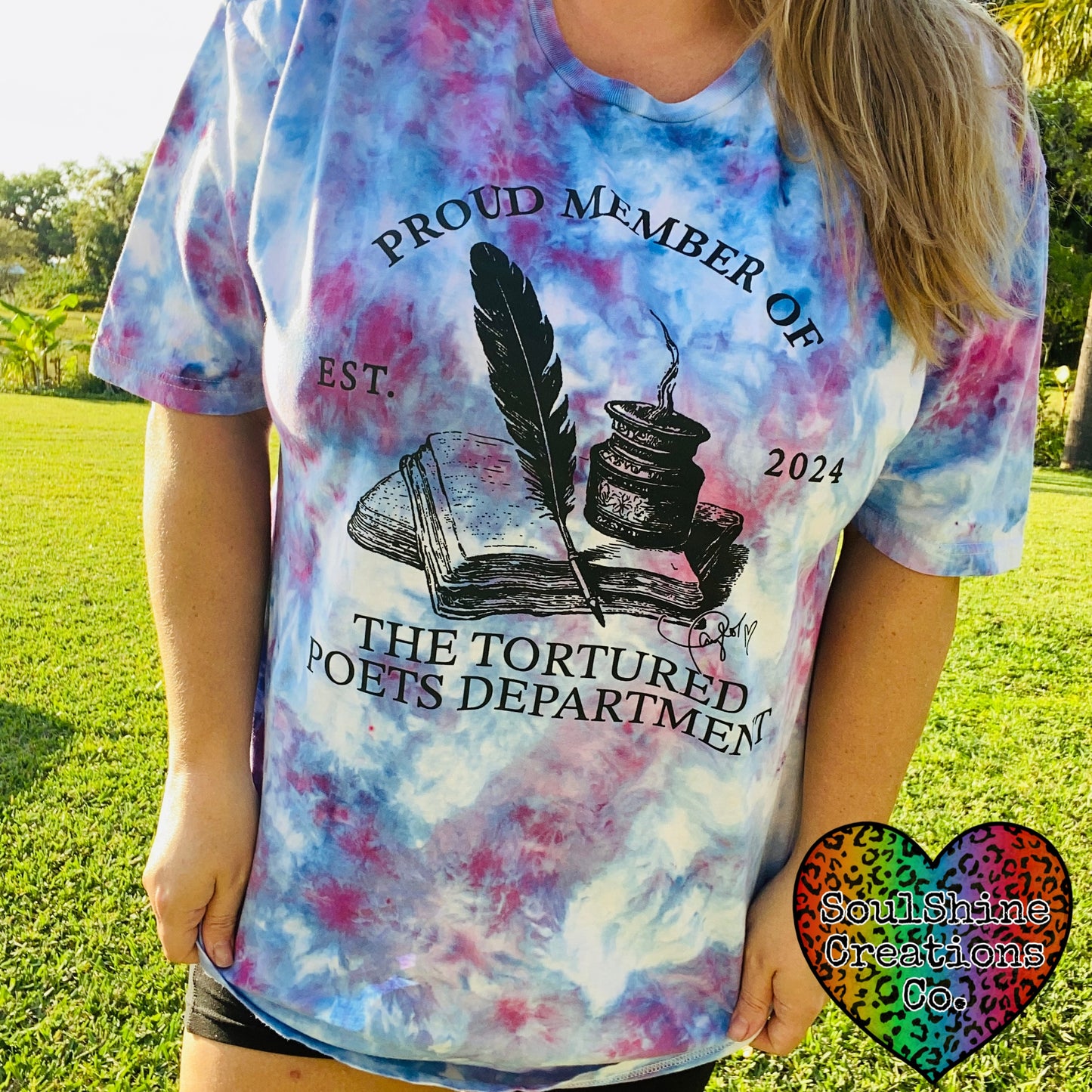 Proud Member of the Tortured Poets Dept Tie Dye