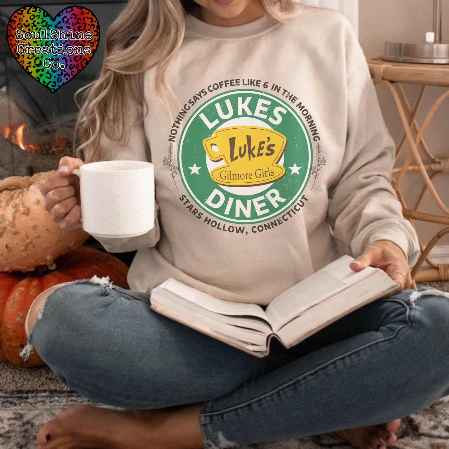 Luke’s Diner Gilmore Girl Sweater