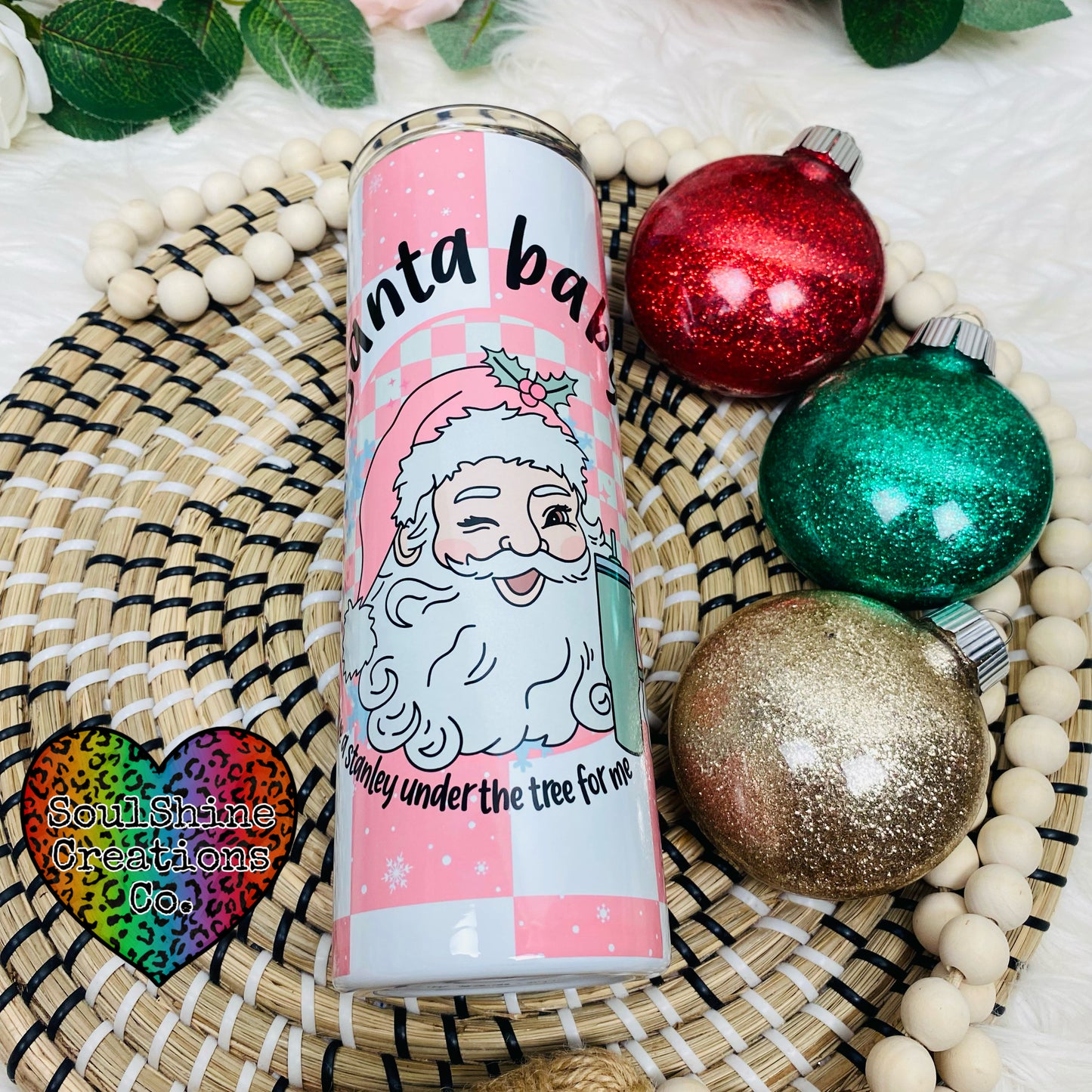 Santa Baby Christmas Tumbler