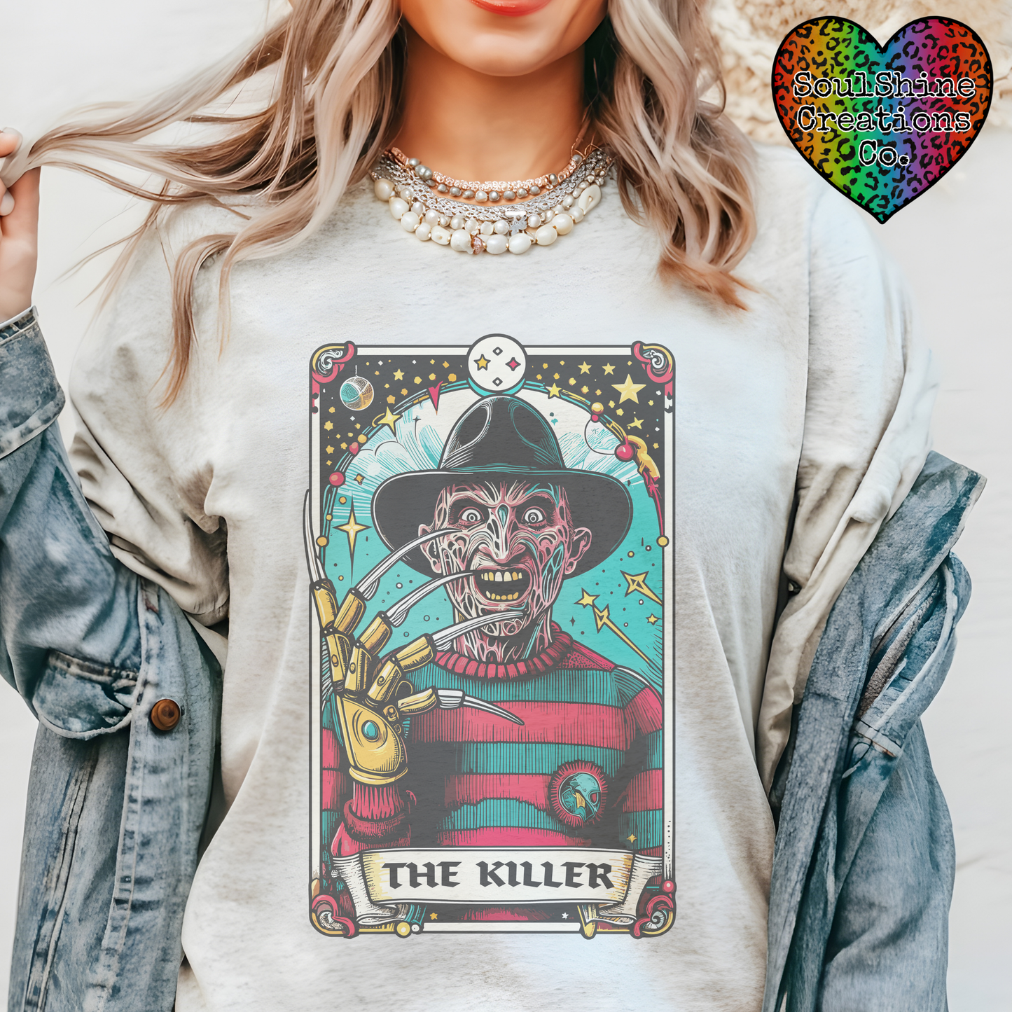 The Killer Nightmare Tarot Graphic Tee Shirt