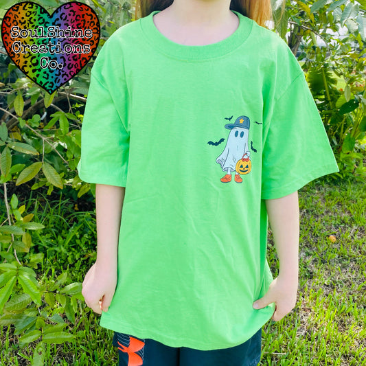 Trick or Treat Ghost Kids Shirt