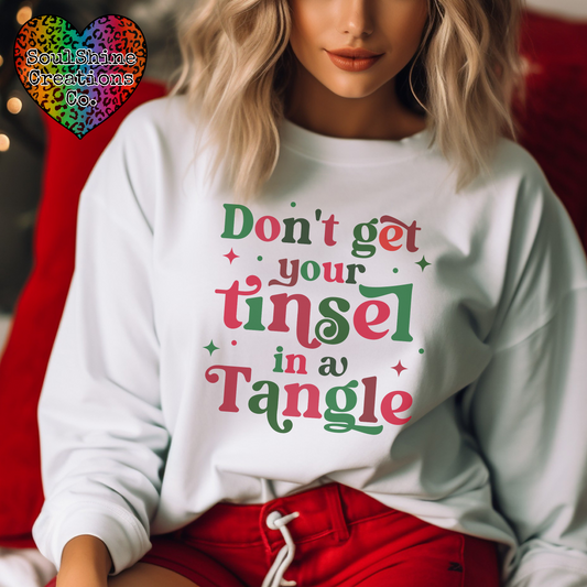 Don’t get your Tinsel in a Tangle Christmas Sweater