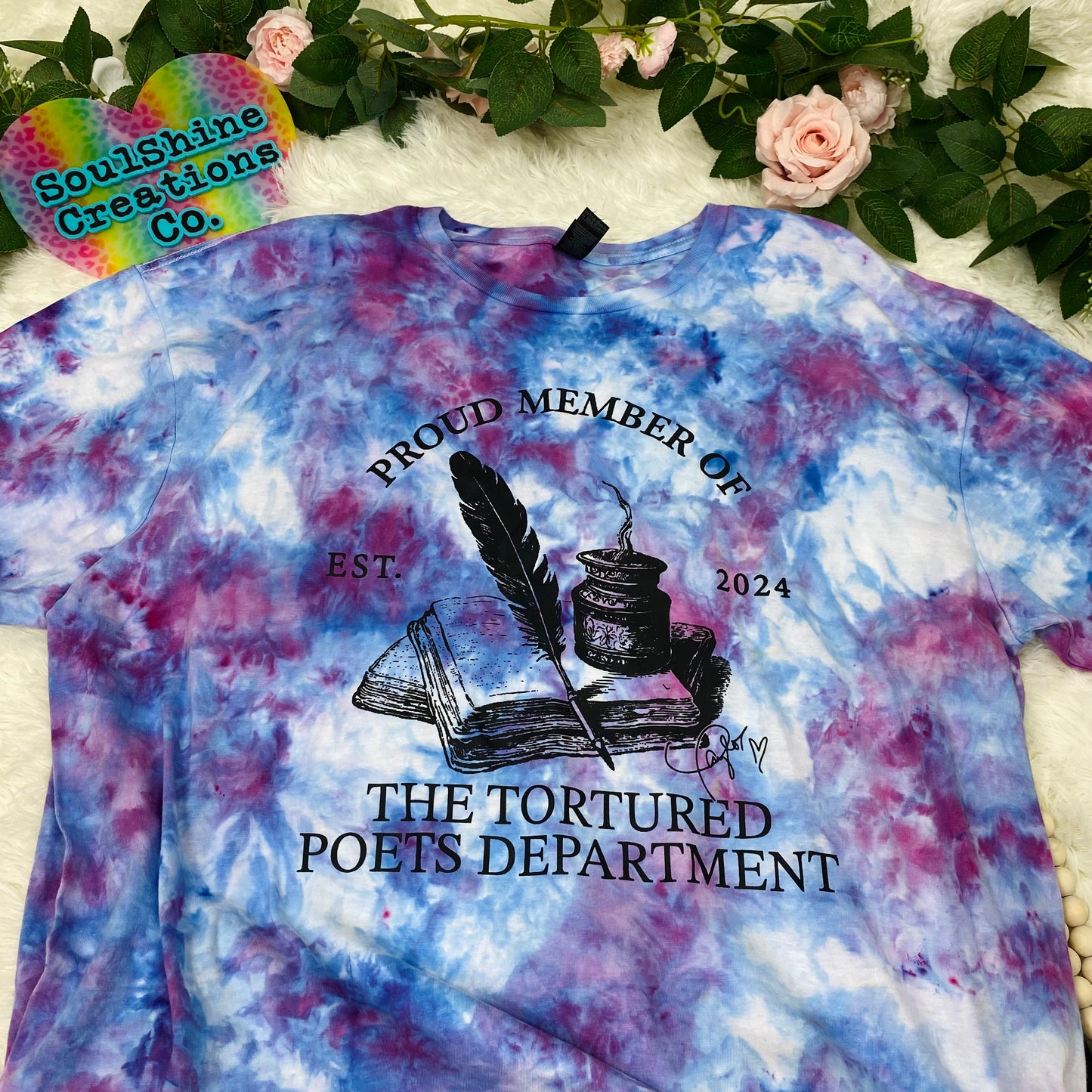 Proud Member of the Tortured Poets Dept Tie Dye