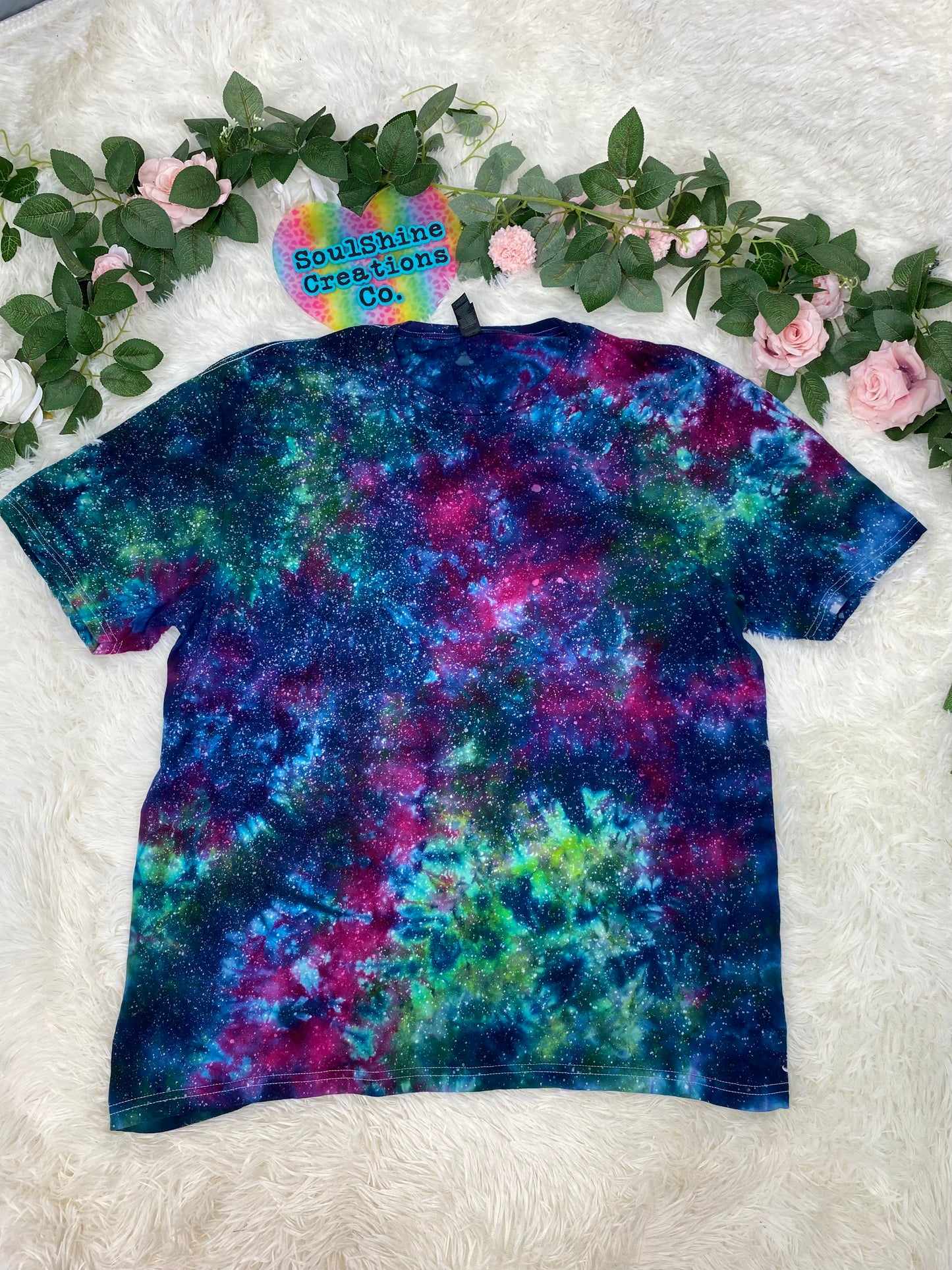 Star Series Aurora Galaxy Ice Tie Dye Shirt