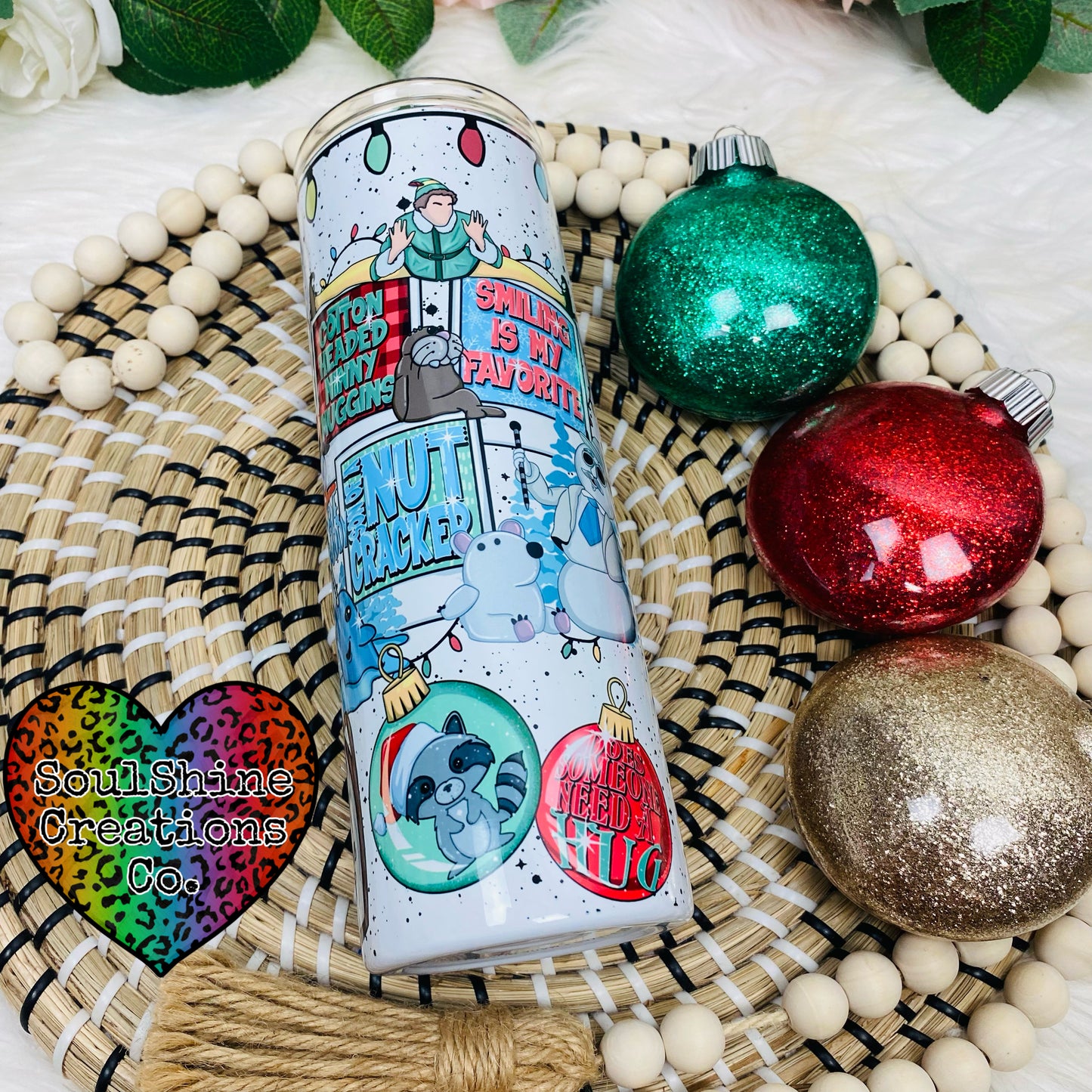 Personalised Elf Tumbler Christmas Sleighers - iTeeUS