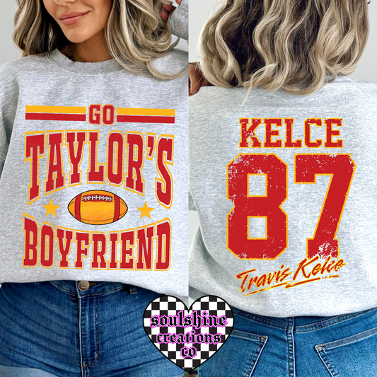 Go Taylor’s Boyfriend Swiftie Sweatshirt