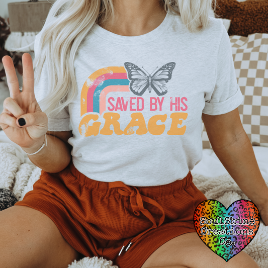 Saved by His Grace Tee Shirt