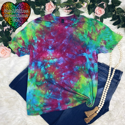 Aurora Borealis Ice Tie Dye Shirt