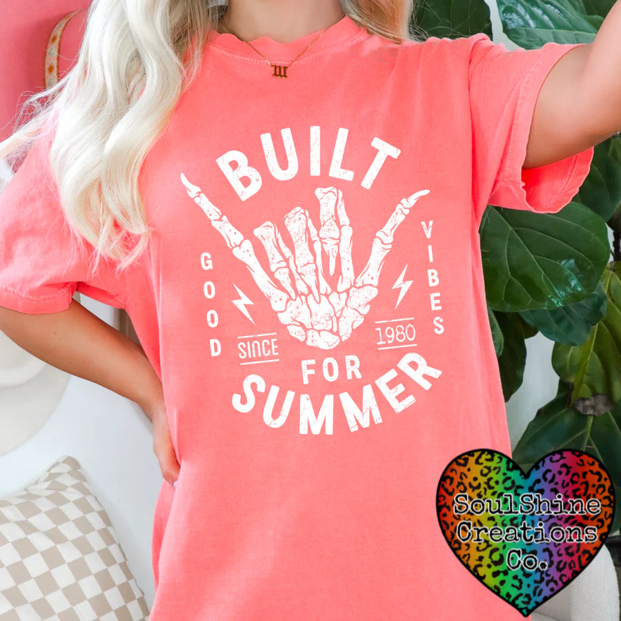 Built for Summer Comfort Colors Shirt