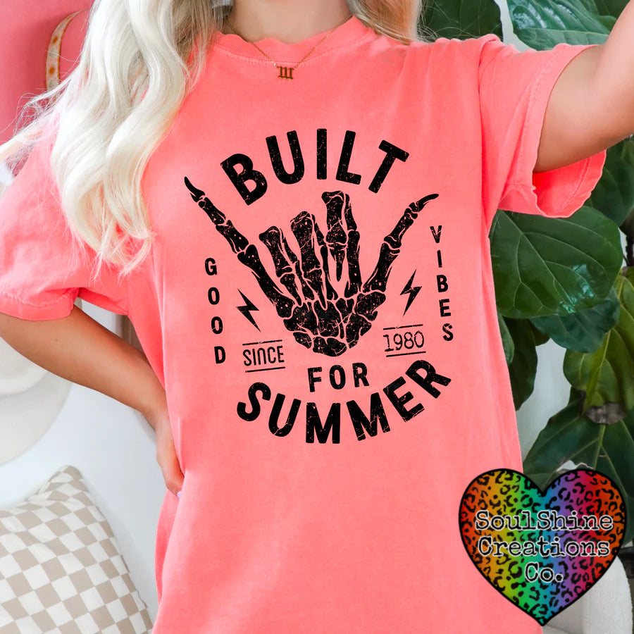 Built for Summer Comfort Colors Shirt