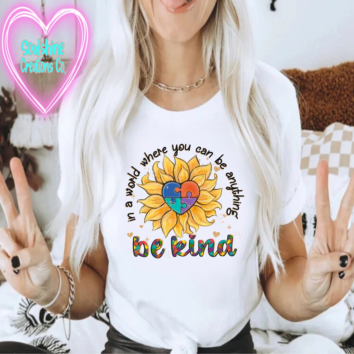 In a World where you can be anything Be Kind Shirt