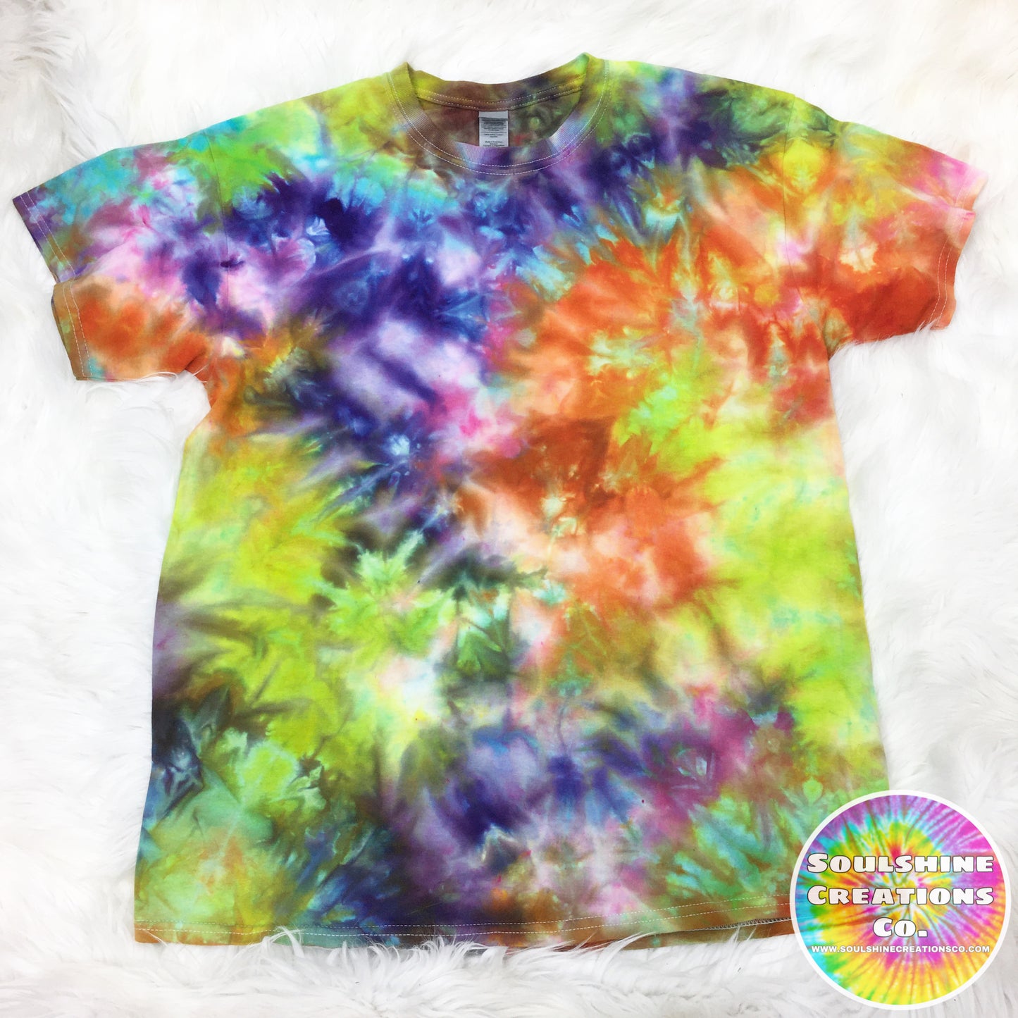 90’s Vibes Ice Dye Tie Dye Shirt