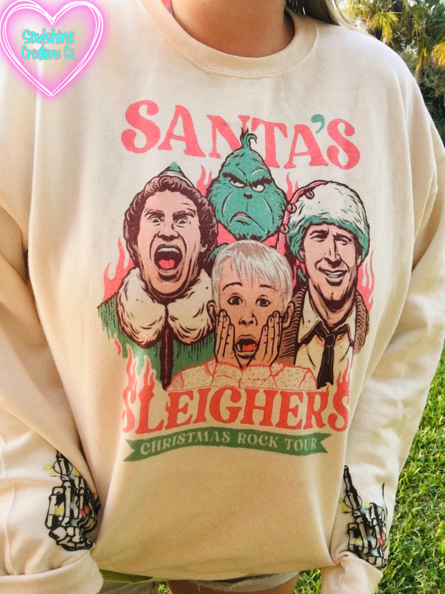 Santa’s Sleighers Christmas Sweater