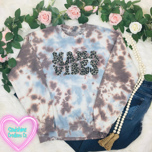 Mama Vibes Tie Dye Sweater