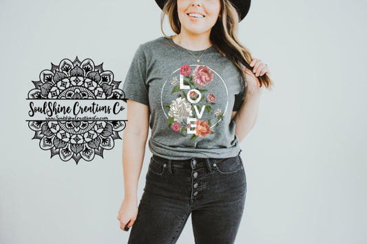 Floral Love Shirt