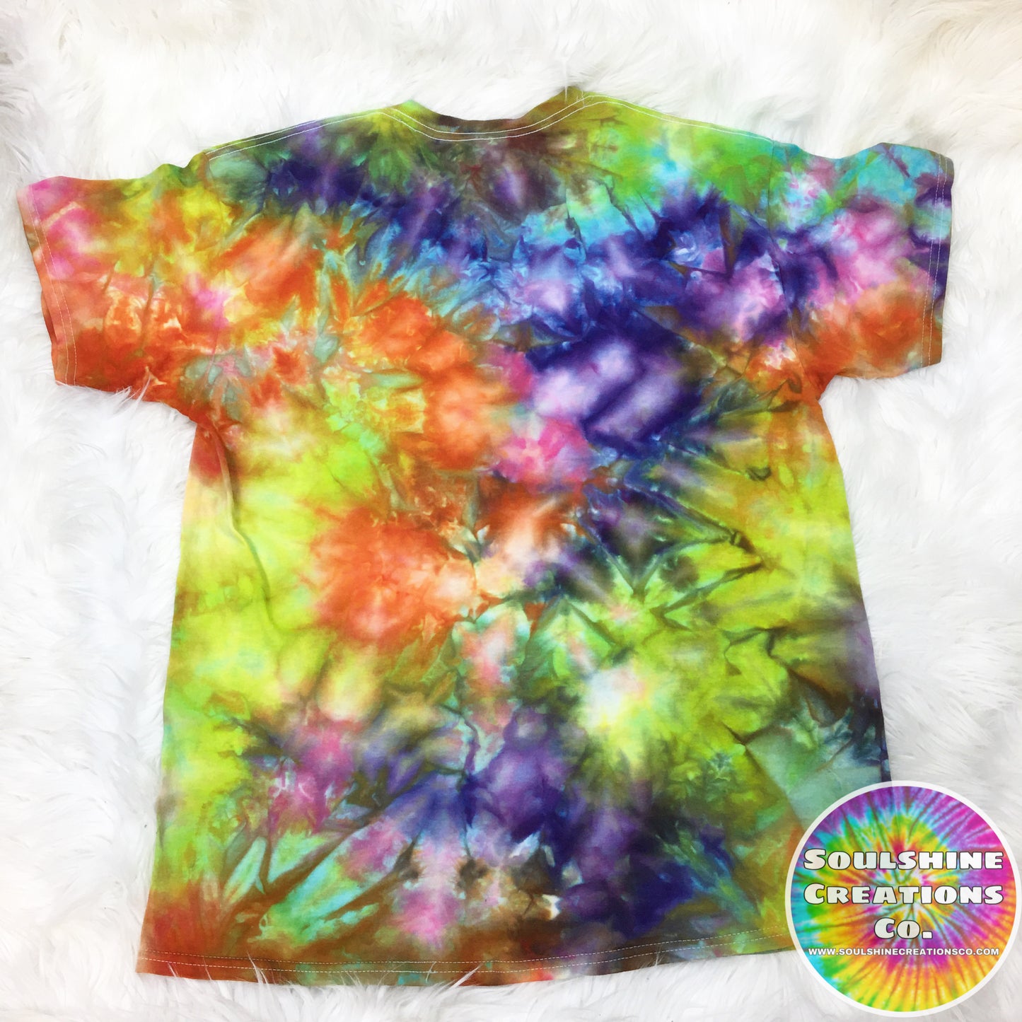 90’s Vibes Ice Dye Tie Dye Shirt