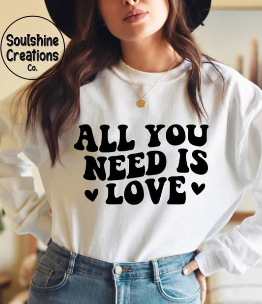 All you Need is Love Sweater