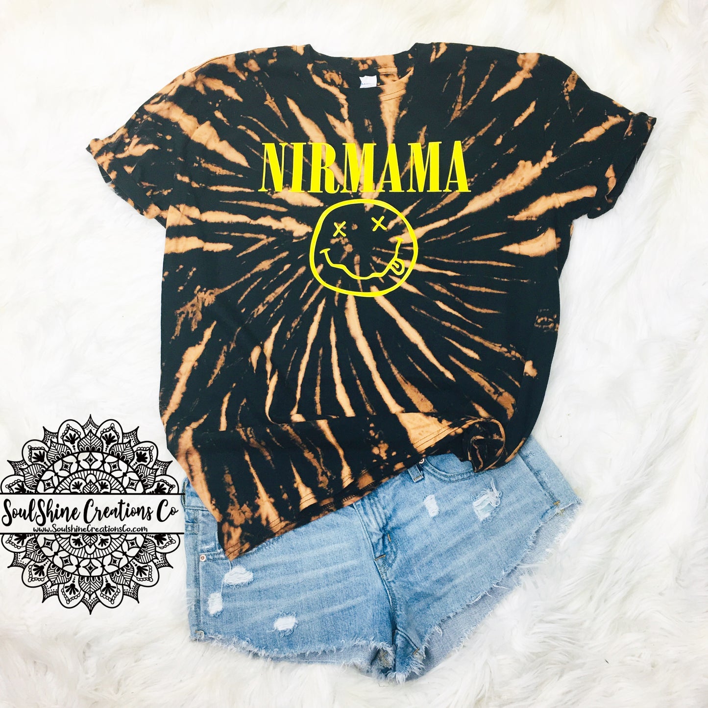 Nirmama Spiral Bleached Shirt