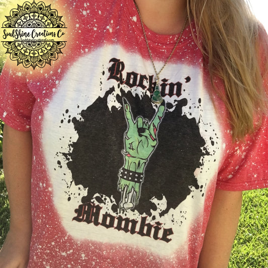 Rockin’ Mombie Bleached Shirt