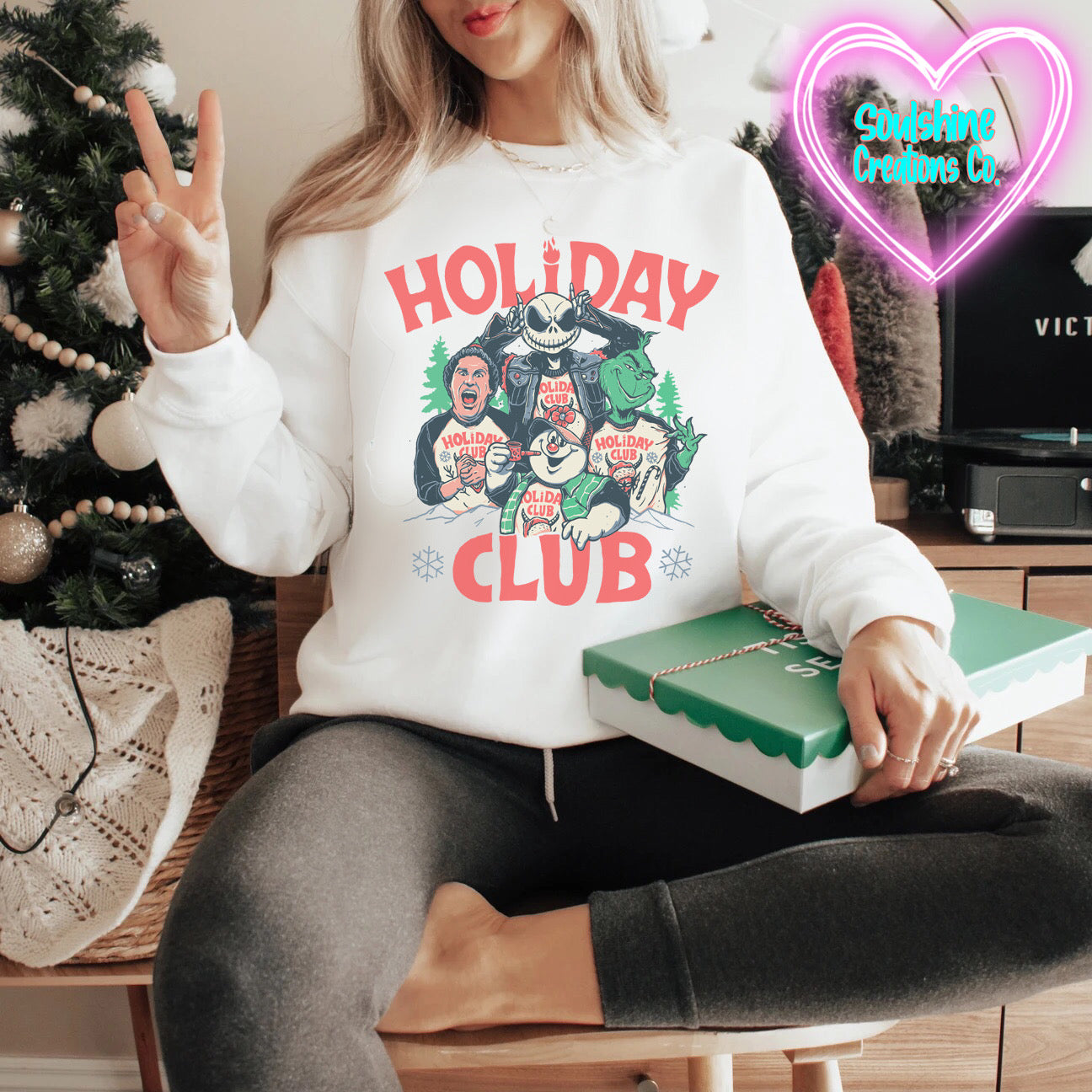 Holiday Club Christmas Sweater