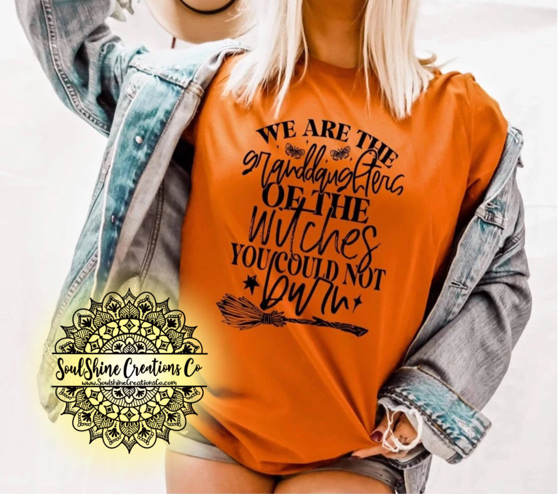 We are Granddaughters of Witches Shirt