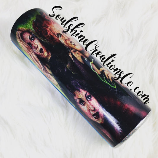 Sanderson Sisters Hocus Glitter Tumbler