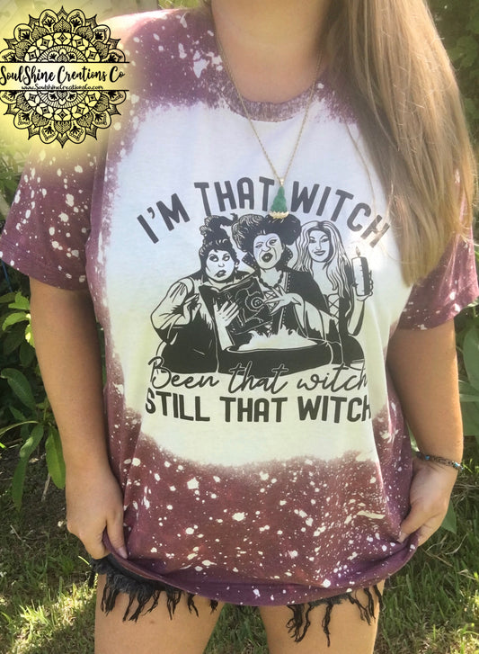 That Witch Hocus Pocus Bleached Shirt