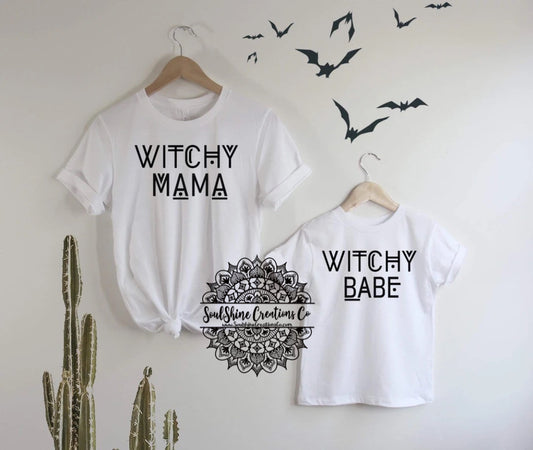 Mama & Me Witchy Babe Kids Shirt