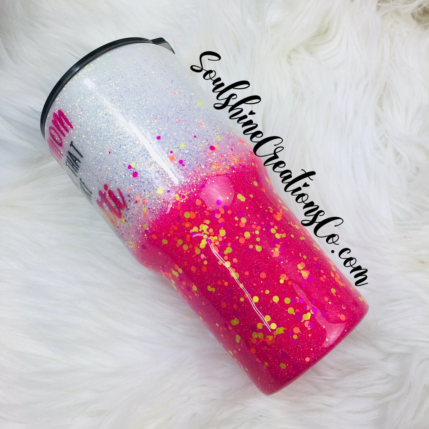 F-Bomb Mom Sprinkle that Shit Like Confetti Glitter Tumbler