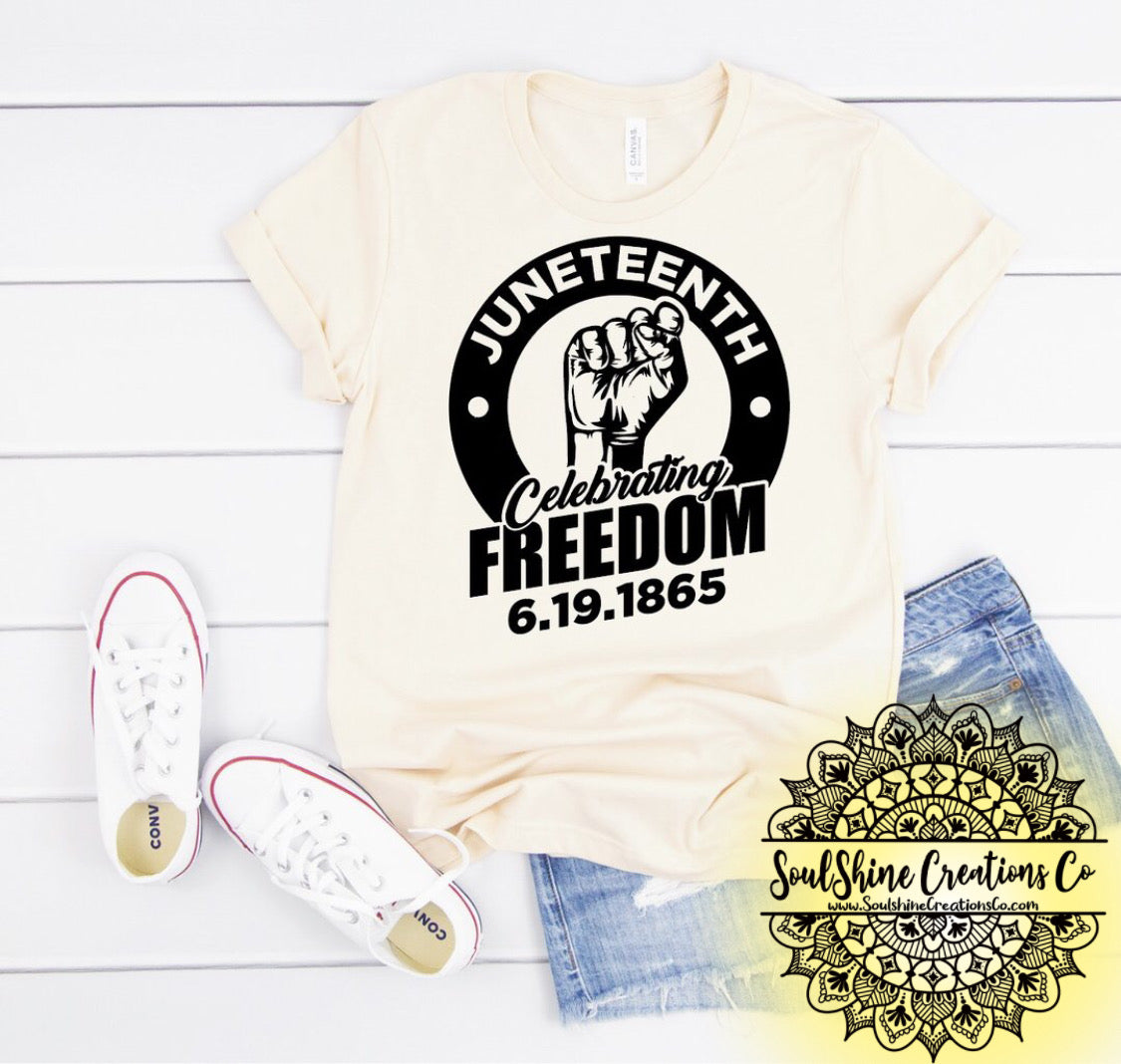 Juneteenth Celebrating Freedom Shirt