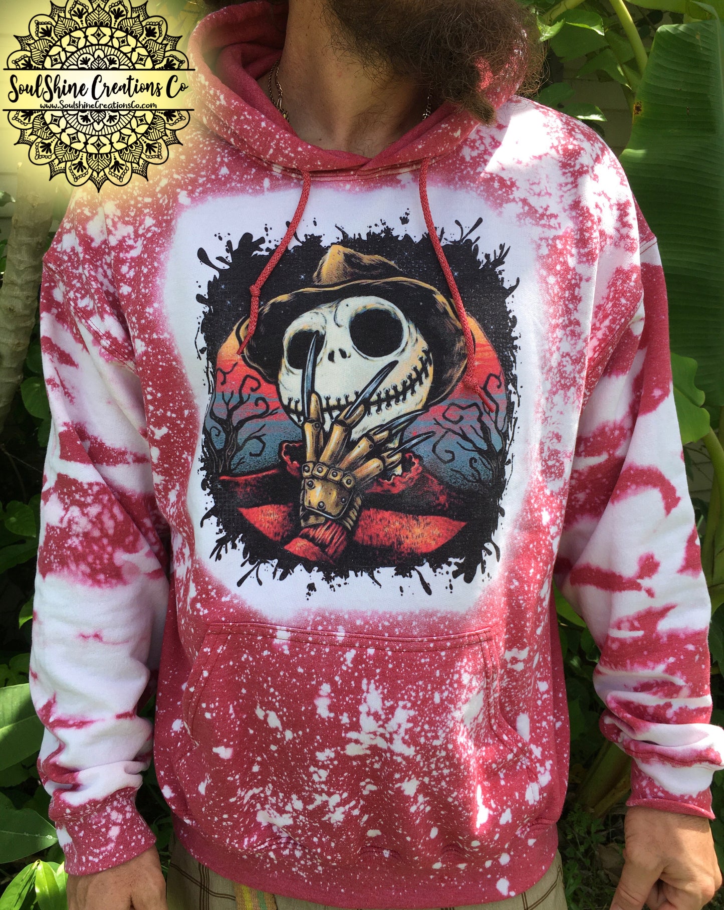 Jack Krueger Bleached Hoodie Sweater