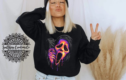 Ghostface Scream Sweater