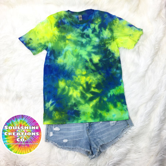 Luminescence Ice Dyed Tie Dye Shirt