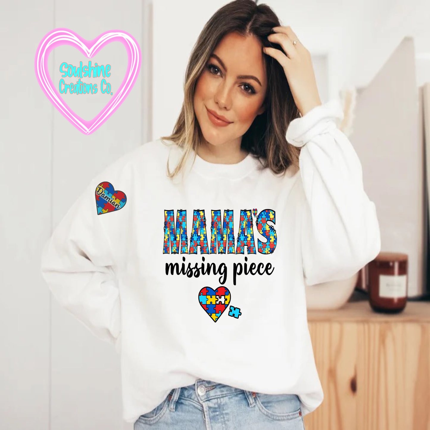 Mama’s Missing Piece Sweater