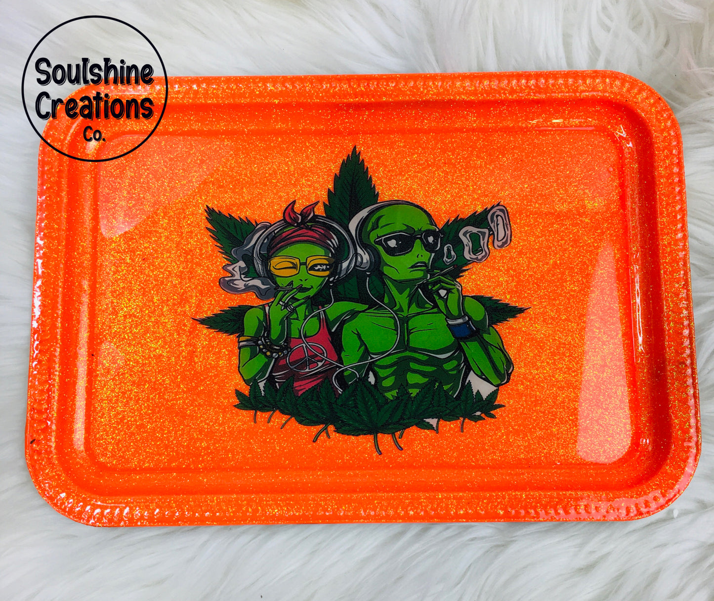 Aliens Smoking Rolling Tray