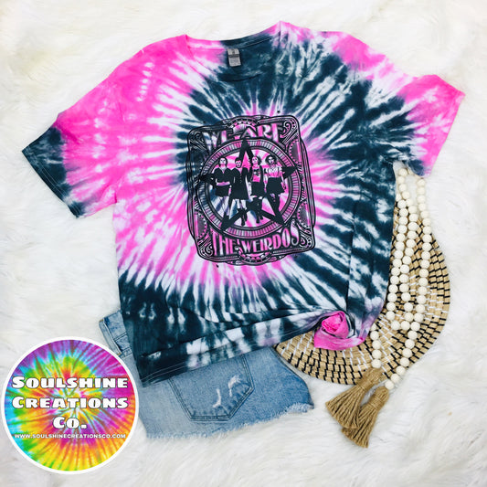 We are the Weirdos Spiral Tie Dye Shirt