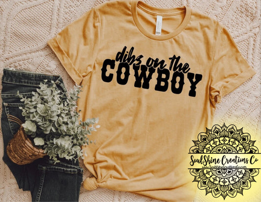 Dibs on the Cowboy shirt