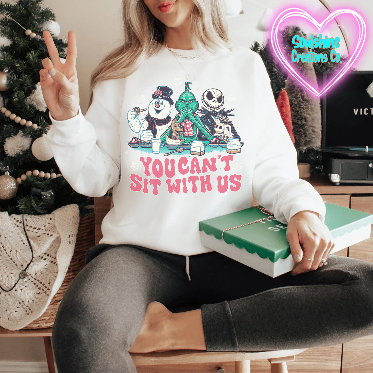 You can’t sit with Us Christmas Sweater