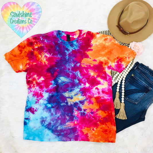 Fantasy Ice Dyed Tie Dye Shirt