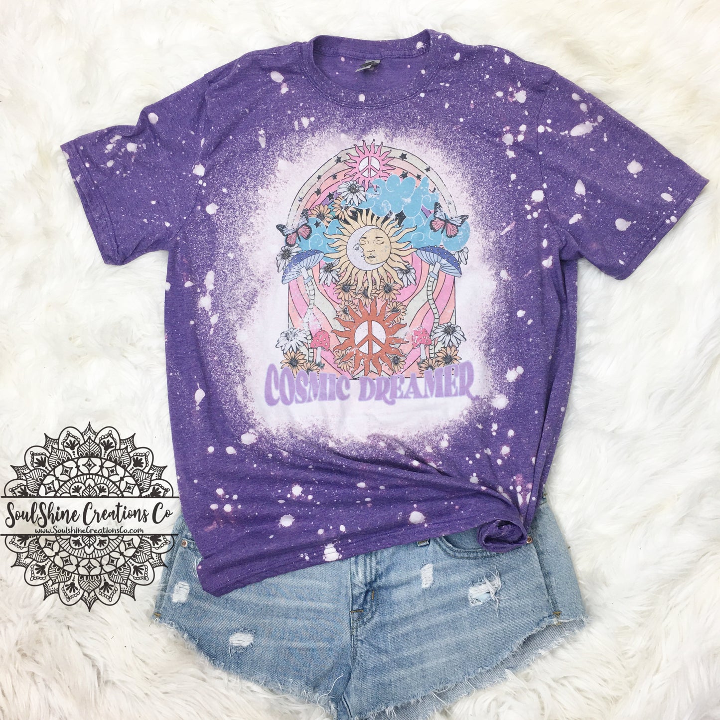 Cosmic Dreamer Bleached Shirt