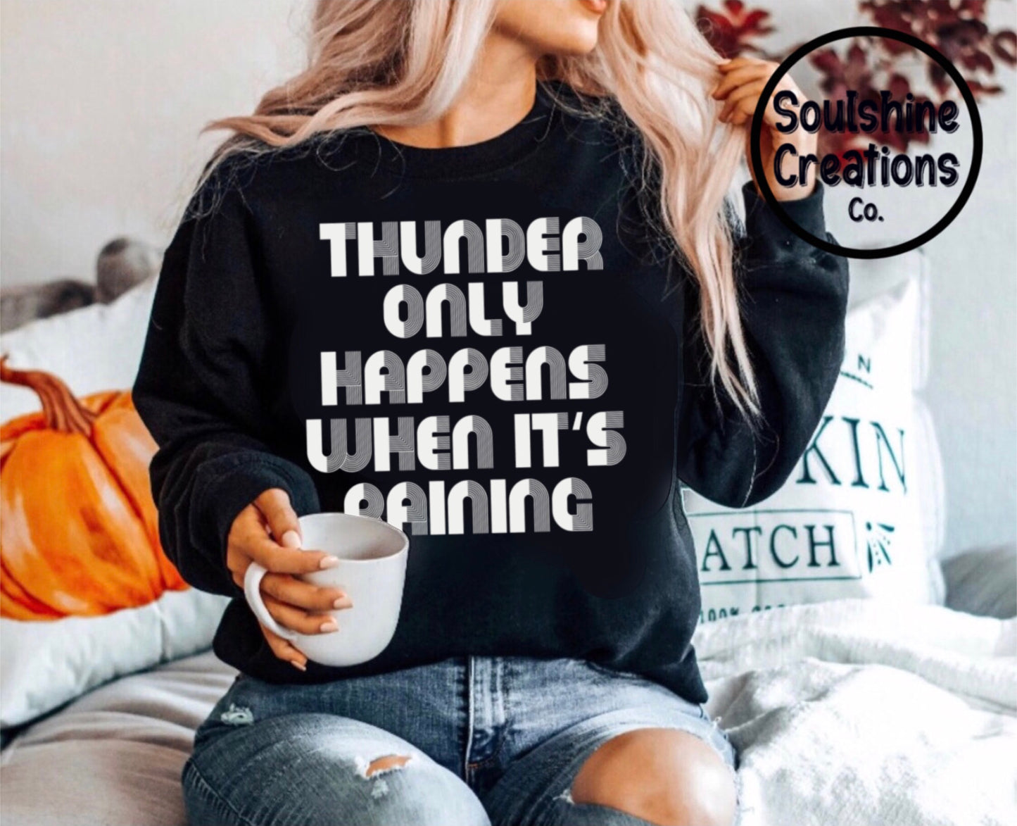 Thunder only happens when it’s Raining Sweater