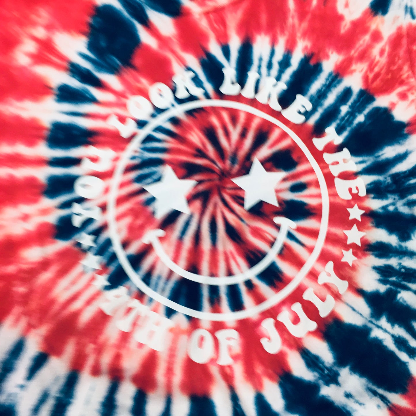 You look like the 4th of July Independence Spiral Tie Dye Shirt