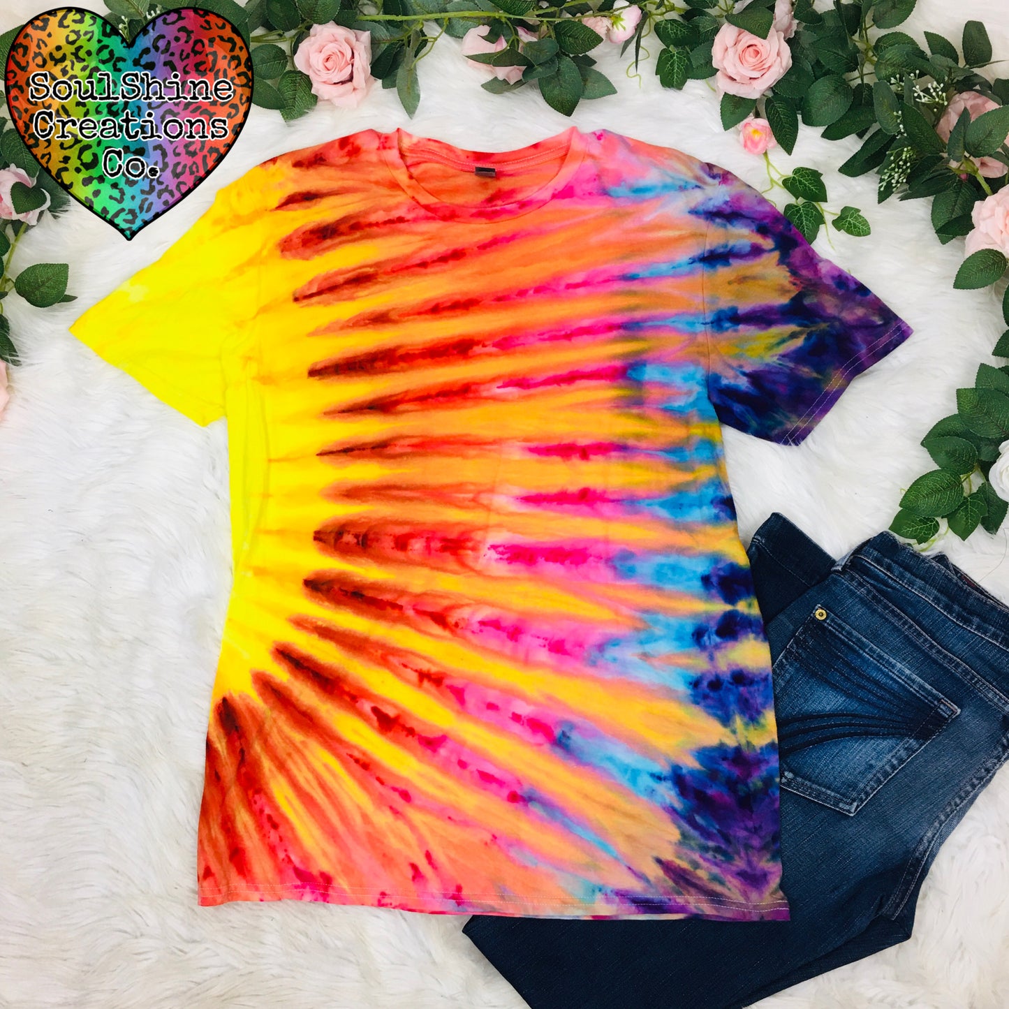 Sunburst Ice Dye Shirt