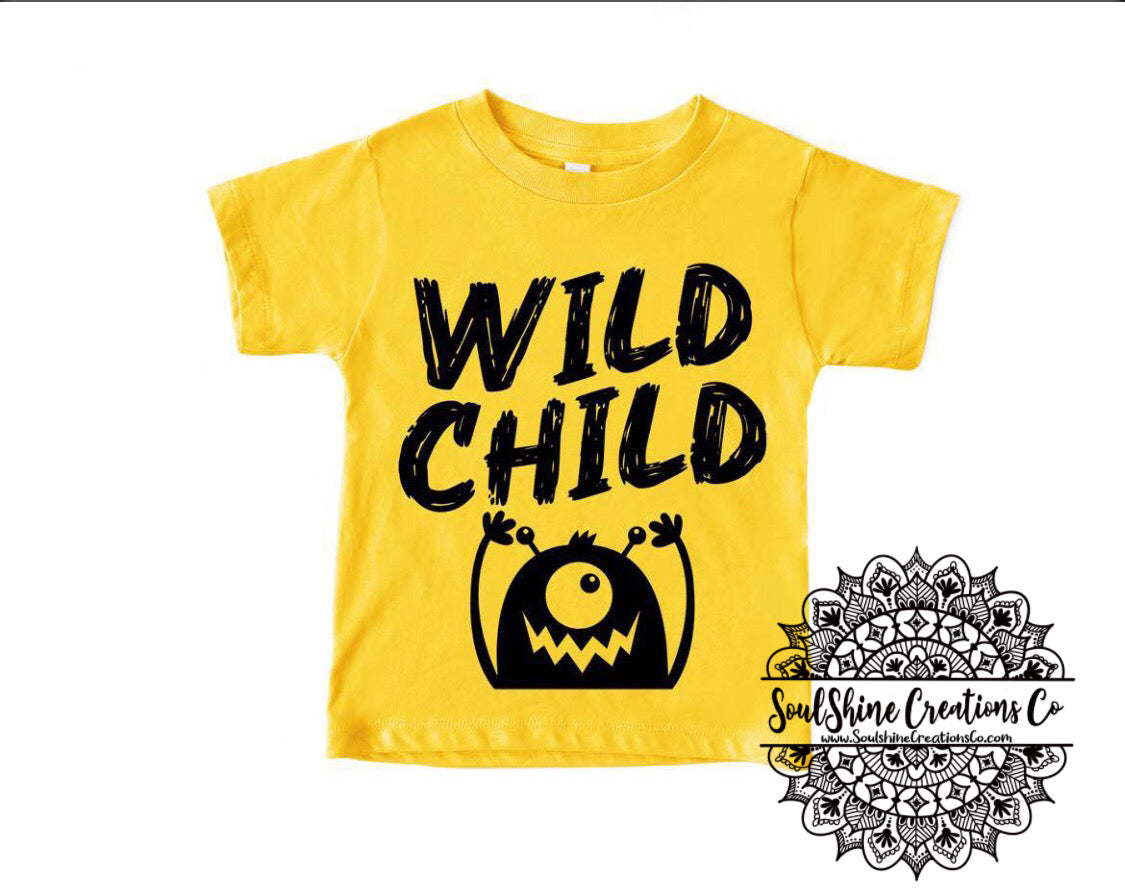 Wild Child Kids Shirt